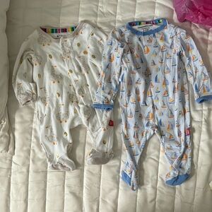 EUC Magnetic Me Footies (Newborn)